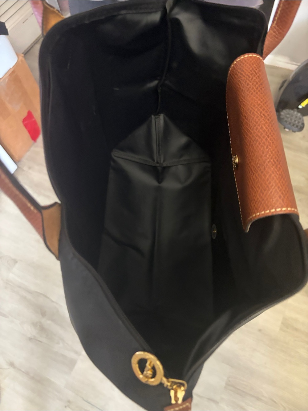 Longchamp Large Le Pliage Tote - Picture 6 of 11
